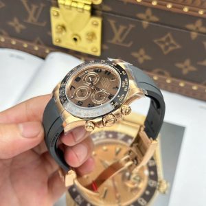 Đồng Hồ Rolex Daytona 116515LN Replica 11 Mặt Số Chocolate Cọc Số Học Trò Xưởng Clean 40mm (2)