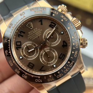 Đồng Hồ Rolex Daytona 116515LN Replica 11 Mặt Số Chocolate Cọc Số Học Trò Xưởng Clean 40mm (2)