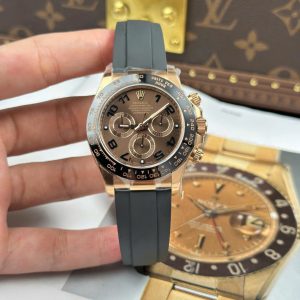 Đồng Hồ Rolex Daytona 116515LN Replica 11 Mặt Số Chocolate Cọc Số Học Trò Xưởng Clean 40mm (2)