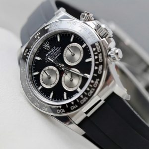 Đồng Hồ Rolex Daytona 126519 Replica 11 Mặt Đen Cọc Số Dạ Quang Nhà Máy VS 40mm (2)