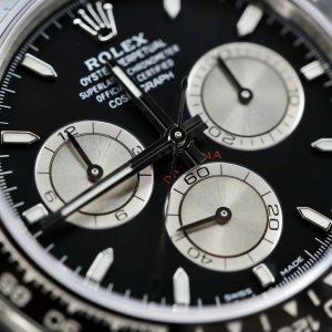 Đồng Hồ Rolex Daytona 126519 Replica 11 Mặt Đen Cọc Số Dạ Quang Nhà Máy VS 40mm (2)