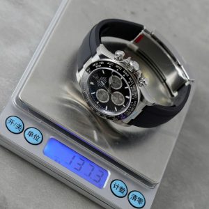 Đồng Hồ Rolex Daytona 126519 Replica 11 Mặt Đen Cọc Số Dạ Quang Nhà Máy VS 40mm (2)