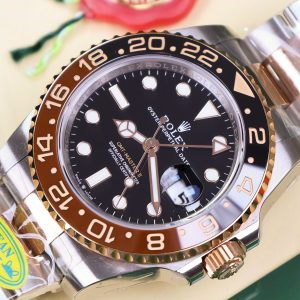 Đồng Hồ Rolex GMT-Master II 126711CHNR Root Beer Replica Clean Factory (4)