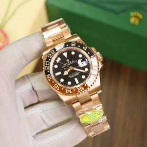 Đồng Hồ Rolex GMT-Master II 126715CHNR Root Beer Chế Tác Nhà Máy Clean (5)
