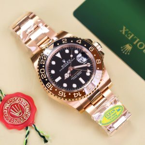 Đồng Hồ Rolex GMT-Master II 126715CHNR Root Beer Chế Tác Nhà Máy Clean 40mm