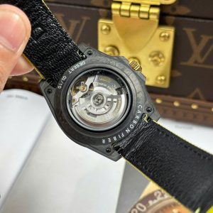 Đồng Hồ Rolex GMT-Master II Diw Replica 11 Vỏ Carbon Mặt Xanh Lá Cây 40mm (2)