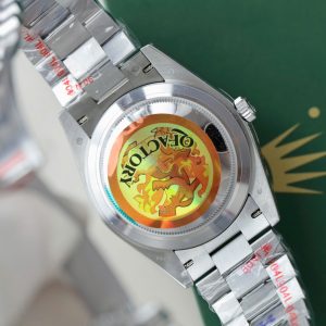 Đồng Hồ Rolex Replica 11 Day-Date Mặt Xanh Băng Trọng Lượng 186 Grams Xưởng QF 40mm (2)