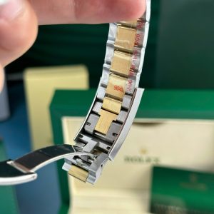 Đồng Hồ Rolex Sea-Dweller 126603 Replica 11 Màu Demi Vàng Mặt Đen Xưởng VS 43mm (2)