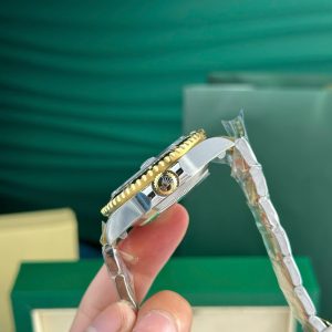 Đồng Hồ Rolex Sea-Dweller 126603 Replica 11 Màu Demi Vàng Mặt Đen Xưởng VS 43mm (2)