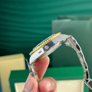 Đồng Hồ Rolex Sea-Dweller 126603 Replica 11 Màu Demi Vàng Mặt Đen Xưởng VS 43mm (2)