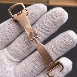 Đồng hồ Cartier nữ dây da máy cơ Automatic Ballon Bleu De WJBB0040 màu nâu xưởng AF 33mm (6)