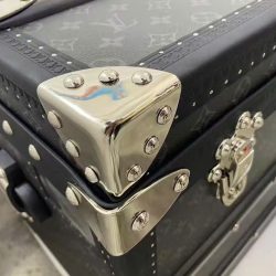 Rương Louis Vuitton LV Courrier Lozine 110 Replica 11 Họa Tiết Monogram Màu Xám 112x52x56 (2)