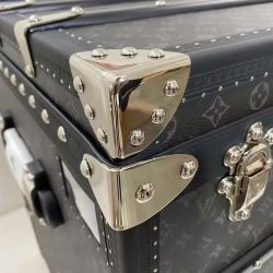 Rương Louis Vuitton LV Courrier Lozine 110 Replica 11 Họa Tiết Monogram Màu Xám 112x52x56 (2)