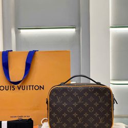 Túi Nam Đeo Chéo Louis Vuitton LV S-Lock Messenger Radiant Sun Màu Nâu Siêu Cấp 22x12x8cm (2)