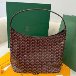 Túi Xách Goyard Boheme Hobo Siêu Cấp Da Bê Màu Đỏ 27x43x14cm (2)