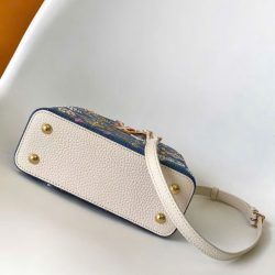 Túi Xách Louis Vuitton LV Capucines Like Auth Họa Tiết Thêu Đính Đá 21cm (2)
