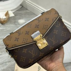 Túi Xách Louis Vuitton LV Metis Mini Siêu Cấp Nữ Họa Tiết Monogram Màu Nâu 21.5×13 (2)