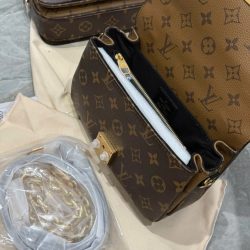 Túi Xách Louis Vuitton LV Metis Mini Siêu Cấp Nữ Họa Tiết Monogram Màu Nâu 21.5×13 (2)