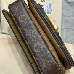 Túi Xách Louis Vuitton LV Metis Mini Siêu Cấp Nữ Họa Tiết Monogram Màu Nâu 21.5×13 (2)