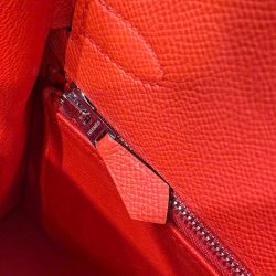 Túi Xách Nữ Hermes Kelly Replica 11 Da Epsom Màu Đỏ Nhập Khẩu 28cm (2)