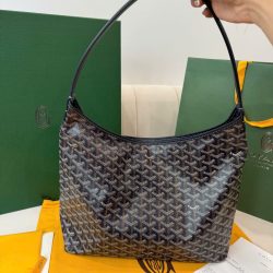 Túi Xách Nữ Siêu Cấp Goyard Boheme Hobo Da Bê Họa Tiết Monogram 27x43x14cm (2)