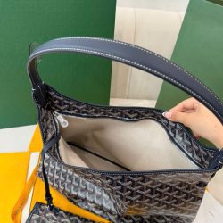 Túi Xách Nữ Siêu Cấp Goyard Boheme Hobo Da Bê Họa Tiết Monogram 27x43x14cm (2)