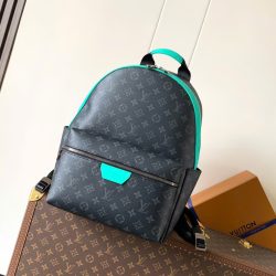 Ba Lô Louis Vuitton LV Discovery PM Siêu Cấp Họa Tiết Monogram Màu Xám 29x38x20cm (2)