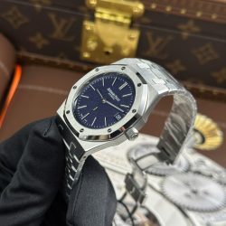 Đồng Hồ Audemars Piguet Replica 11 Royal Oak Jumbo Extra-thin 16202 Mặt Số Grained Tuscan Xưởng ZF 39mm (2)