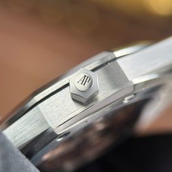 Đồng Hồ Audemars Piguet Replica 11 Royal Oak Jumbo Extra-thin 16202 Mặt Số Grained Tuscan Xưởng ZF 39mm (2)