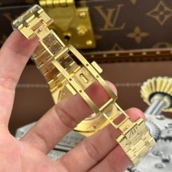 Đồng Hồ Audemars Piguet Replica 11 Royal Oak Openworked 15407 Mạ Vàng Mặt Lộ Cơ Xưởng THB 41mm (2)