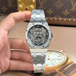 Đồng Hồ Audemars Piguet Replica 11 Royal Oak Tourbillon 26735 Mặt Skeleton 41mm (2)