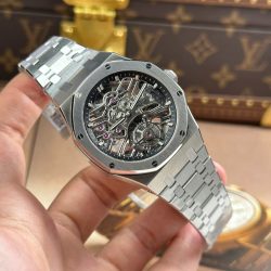Đồng Hồ Audemars Piguet Replica 11 Royal Oak Tourbillon 26735 Mặt Skeleton 41mm (2)