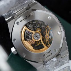Đồng Hồ Audemars Piguet Royal Oak 15407 Chế Tác Đính Full Kim Cương Moissanite 41mm (2)