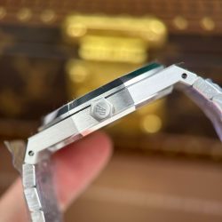 Đồng Hồ Audemars Piguet Royal Oak 15410 Frosted Replica 11 Mặt Xám Máy Cơ Thụy Sỹ Nhà Máy APS 41mm (2)