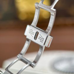 Đồng Hồ Audemars Piguet Royal Oak 15410 Frosted Replica 11 Mặt Xám Máy Cơ Thụy Sỹ Nhà Máy APS 41mm (2)