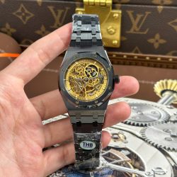 Đồng Hồ Audemars Piguet Royal Oak 15416 Replica 11 Mặt Lộ Cơ Vỏ Gốm Đen Nhà Máy THB 41mm (2)