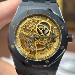 Đồng Hồ Audemars Piguet Royal Oak 15416 Replica 11 Mặt Lộ Cơ Vỏ Gốm Đen Nhà Máy THB 41mm (2)