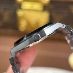 Đồng Hồ Audemars Piguet Royal Oak 15416 Replica 11 Mặt Lộ Cơ Vỏ Gốm Đen Nhà Máy THB 41mm (2)