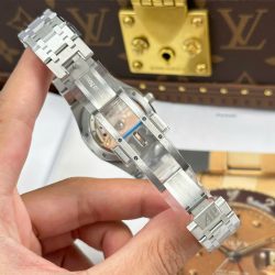Đồng Hồ Audemars Piguet Royal Oak 77450 Fake Cao Cấp Mặt Tiffany Dây Kim Loại Xưởng OM 34mm (2)
