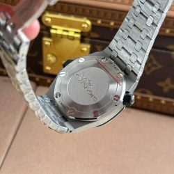 Đồng Hồ Audemars Piguet Royal Oak Offshore Diver 15710 Rep 11 Mặt Đen Dây Kim Loại Xưởng APS 42mm (2)