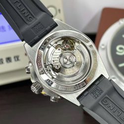 Đồng Hồ Breitling Super Chronomat B01 Mặt Xanh Băng Replica Cao Cấp Nhất