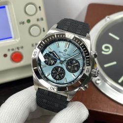 Đồng Hồ Breitling Super Chronomat B01 Mặt Xanh Băng Replica Cao Cấp Nhất