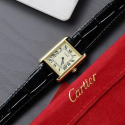 Đồng Hồ Cartier Tank Replica 11 Nữ Máy Pin Dây Da Nhà Máy AF 33,7×25,5mm (2)