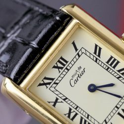 Đồng Hồ Cartier Tank Replica 11 Nữ Máy Pin Dây Da Nhà Máy AF 33,7×25,5mm (2)