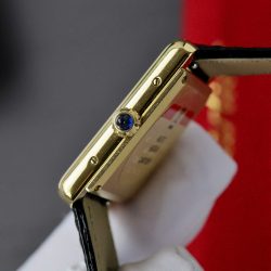 Đồng Hồ Cartier Tank Replica 11 Nữ Máy Pin Dây Da Nhà Máy AF 33,7×25,5mm (2)