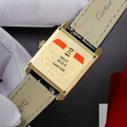 Đồng Hồ Cartier Tank Replica 11 Nữ Máy Pin Dây Da Nhà Máy AF 33,7×25,5mm (2)