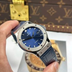 Đồng Hồ Hublot Classic Fusion Replica 1 1 Màu Xanh Blue Trọng Lượng 84 Gram Siêu Nhẹ Xưởng JJZ 42mm (2)