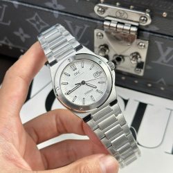 Đồng Hồ IWC Ingenieur Replica 11 Mặt Số Trắng Máy Thuỵ Sỹ Nhà Máy V7 40mm (2)