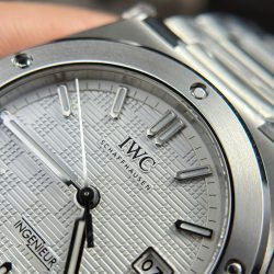 Đồng Hồ IWC Ingenieur Replica 11 Mặt Số Trắng Máy Thuỵ Sỹ Nhà Máy V7 40mm (2)