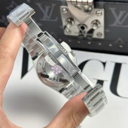 Đồng Hồ IWC Ingenieur Replica 11 Mặt Xanh Nhạt Máy Cơ Tự Động Xưởng V7 40mm (1)